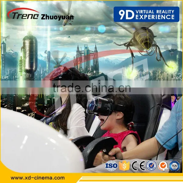 9d Cinema With vr Glasses Cinema 9d vr Simulator Treno With Copyright Games photo-4