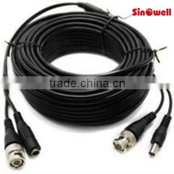 10m/20m30m/50m/100m BNC Plug Male + DC Jack Male to BNC Male + DC Female Audio Jack Cable photo-2