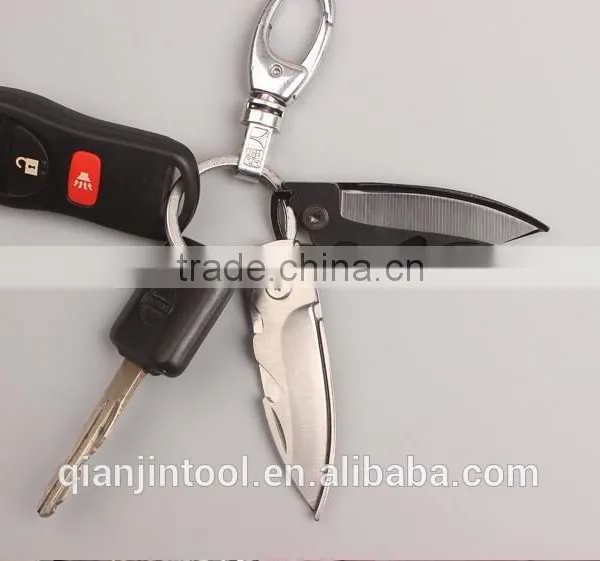 QJT-K02 Hot Sale Keychain Design Camping Knife Multi Function Outdoor Knife photo-5