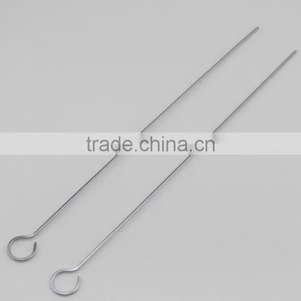 Ring-Tip Handle Stainless Steel Barbecue Skewers photo-2
