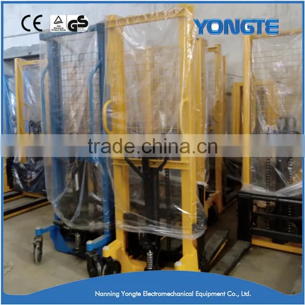 Manual Hydraulic With Foot Pedal Lifting Stacker photo-2