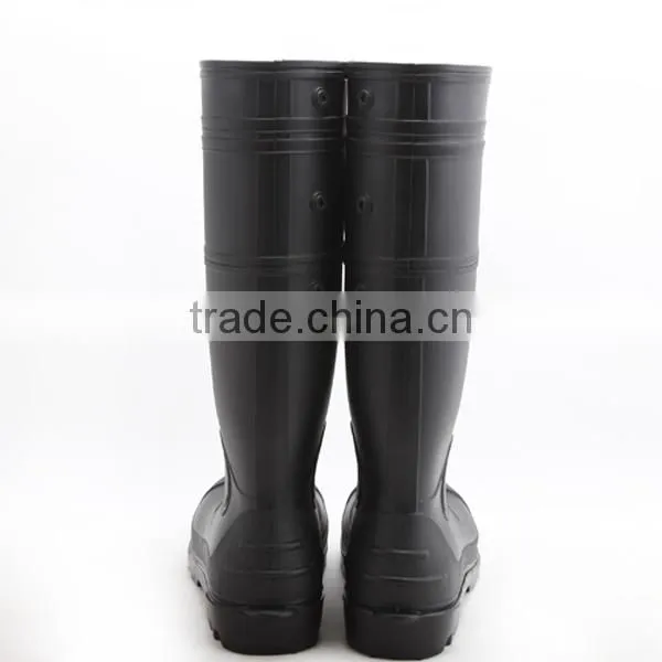 CE EN 20345 S5 Cheap Steel Sole And Toe Cap PVC Safety Work Rain Boots Constuction Industry Safety Boots photo-5
