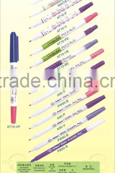 JAPAN ADGER CHAKO ACE SERIES AUTO DISAPPEARS GARMENT MARKER PEN photo-6