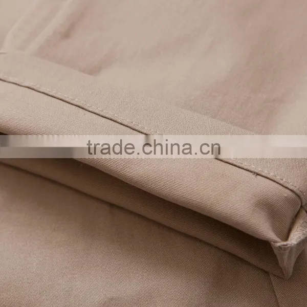 Wholesale Cotton Khaki School Pants With Elastic Waist For Juniors Boys photo-6
