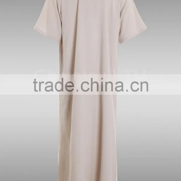 MEN'S MUSLIM ISLAMIC ARABIC ROBES DISHDASHA MORNING GOWNS THOBE photo-2