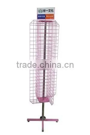 Rotating Wire Mesh Display Racks and Stands photo-5
