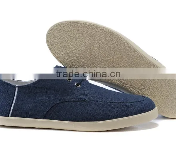 Mens Canvas Upper Rubber Sole Shoe Brand Name Overstock photo-3