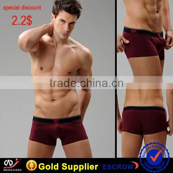 Seductive Wear Wangjiang Men Underwear Comfortable, Customized Logos/artworks Are Accepted Under Sun photo-6