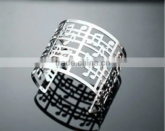 Europe Acoustic Spectrum Design Hollow Bangles for Promotion photo-6