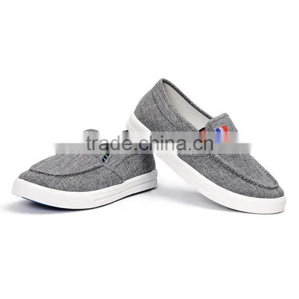 2017 Latest Canvas Shoes for Men Pvc Outsole Casual Sneakers China photo-5