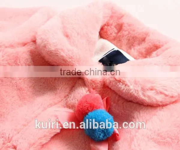 Faux Fur Jacket Girls Kids Warm Coat Children Winter Outwear Solid Single Button Coats All Children's Clothes and Accessories photo-6