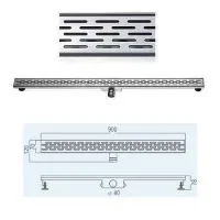 Stainless Steel Floor Drain (Side Drainage, no Flange)