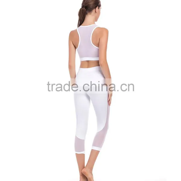 Ladies Yoga Sports Bra + Workout Leggings Sports Sets photo-4