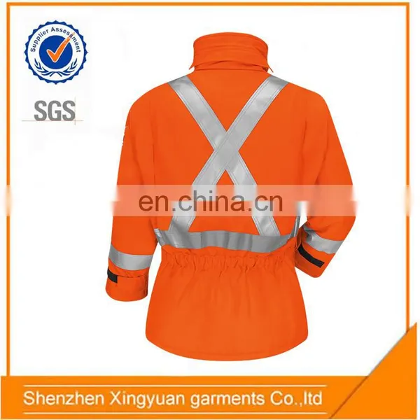 Wholesale Winter Construction Safety Fireproof Protection Jackets photo-4