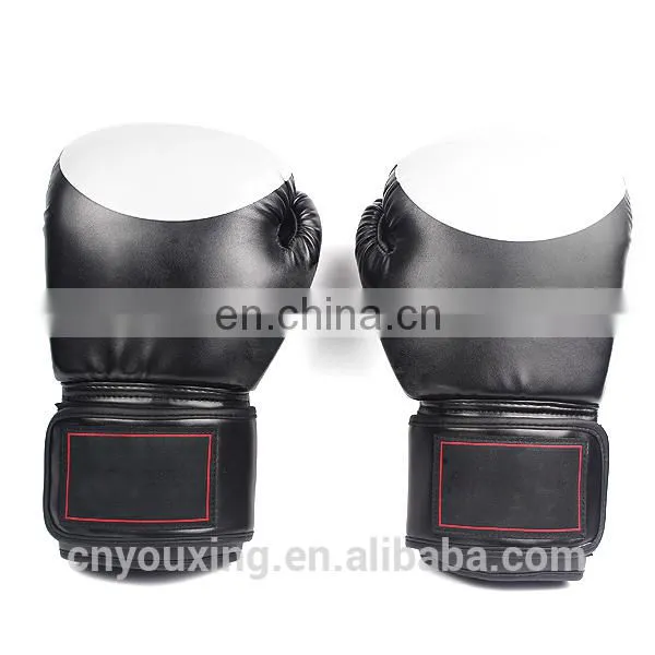 Cheap Boxing Equipment Black Custom Boxing Gloves Oem photo-3