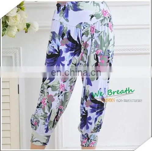 Ladies breeches Bamboo fiber Printed Patterns