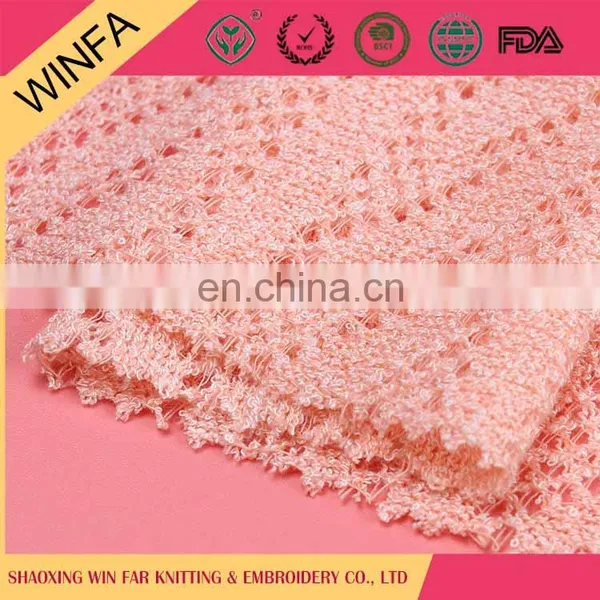 Winfar High Quality Colorful Knitting Jacquard Dress Fabric photo-3