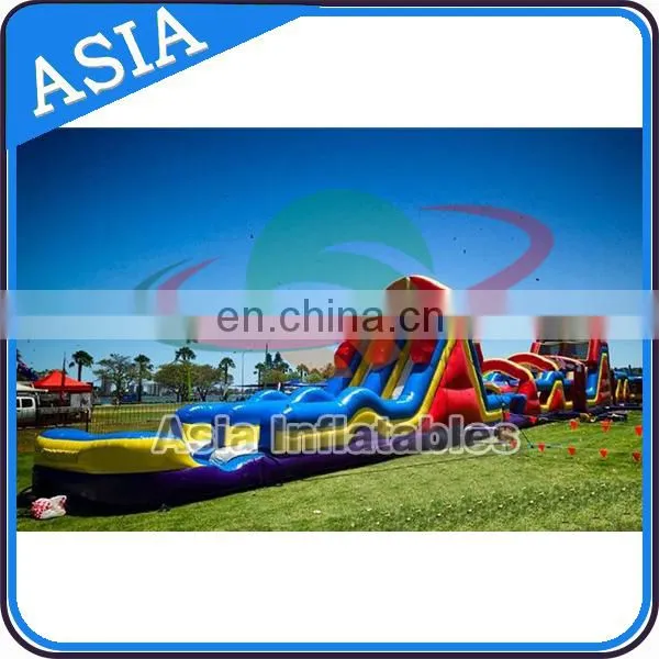 Crazy Team Work Sport Games Giant Inflatable Obstacle Course Inflatable Obstacle Run Race For Adult photo-2
