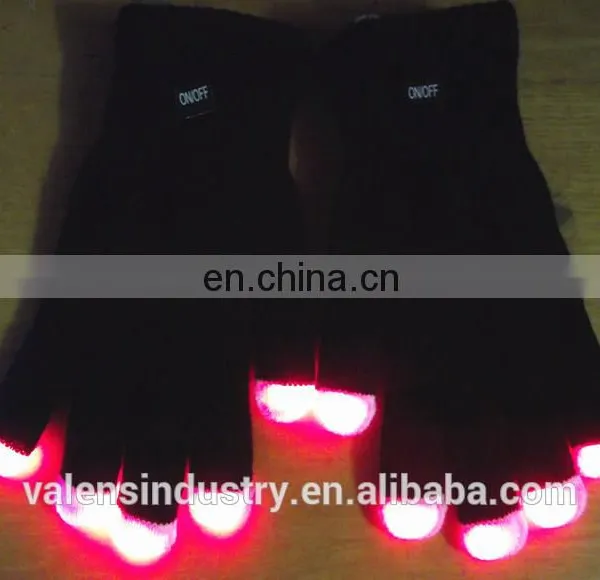 Hot Selling Party Favor Event & Party Item Type and Santa Claus Christmas Occasion LED Finger Light Gloves photo-2
