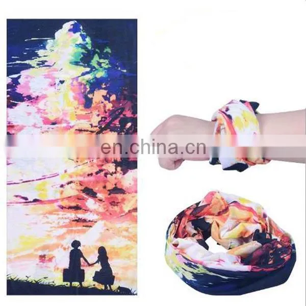 OEM Fashion Design Custom Sublimation Printing Outdoor Seamless Tube Bandana photo-4