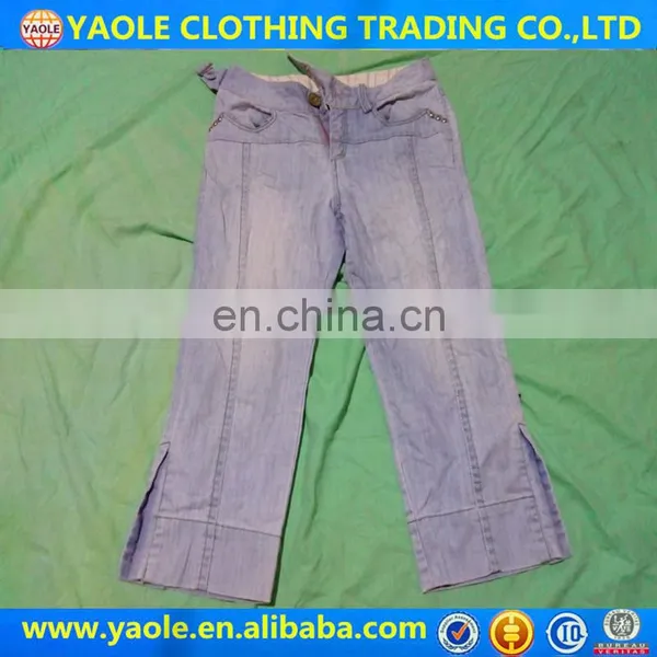 Used 3/4 Jeans Used Pants Wholesale Used Jeans photo-2
