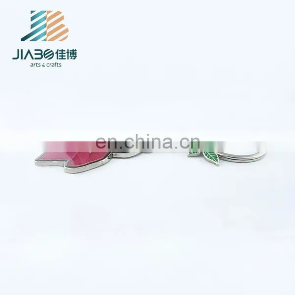 Promotional Custom Made Metal Keychain Print With Epoxy photo-3