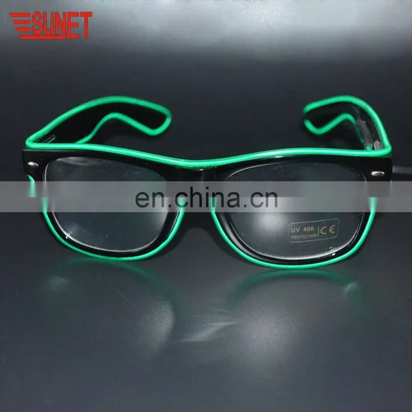 Halloween Christmas Party Decoration Sound Activated Led Glasses photo-3