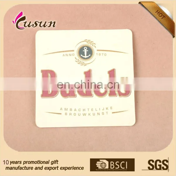 China Supplier Promotional Customized Paper Coaster photo-5