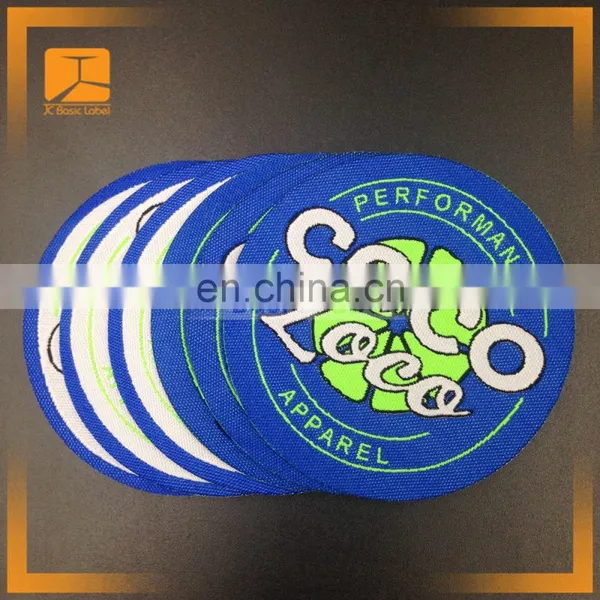 Woven Label / Laser Cut Woven Iron on Patch / Custom Woven Badge for Garment Accessory photo-6