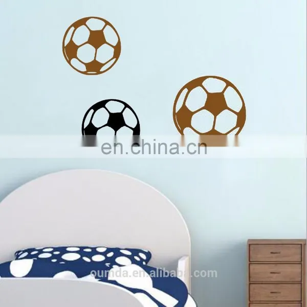 Wholesale Football Decorative Kids Room Wall Decals