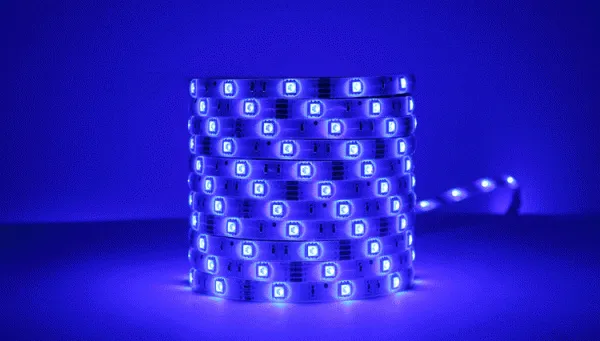 RGB LED Strip 3528 Set / RGB LED Strip 5050 Set DC12V 60LED/m 5M/Lot, LED Tape RGB,RGB Controller photo-4