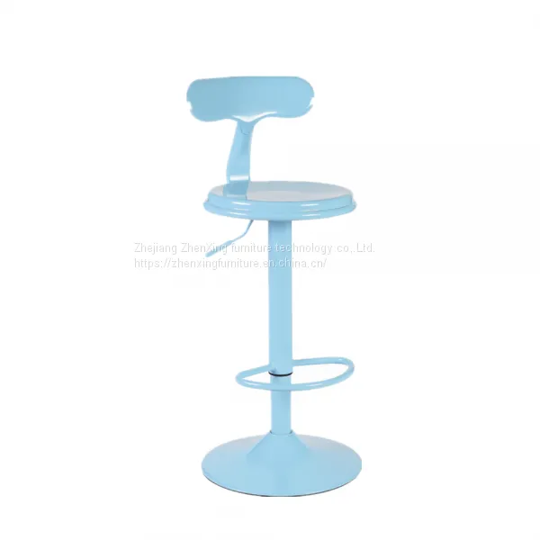 ZX-1604 Metal High Swivel Barstools Chair High Chairs For Bar Table