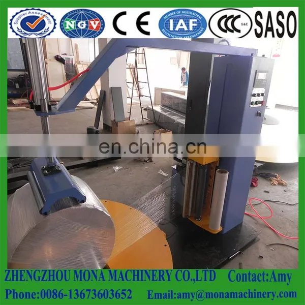 Pre-stretch Film Wrapping Machine Use for Packing Wooden Pallets photo-5