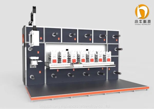 Mavericks 7work Stations Multifunction Round Press Die Cutter Machine photo-4