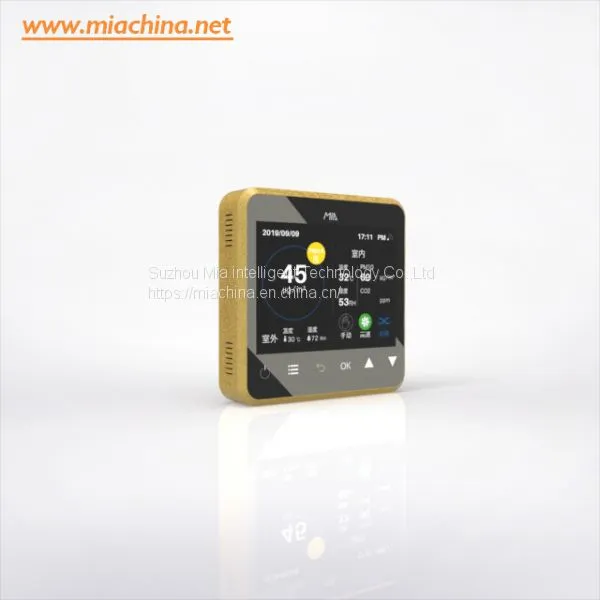 Smart Ventilation Controller HRV/ERV Digital LCD Thermostat Acrylic Touch Screen for Fresh Air System Home Office photo-4