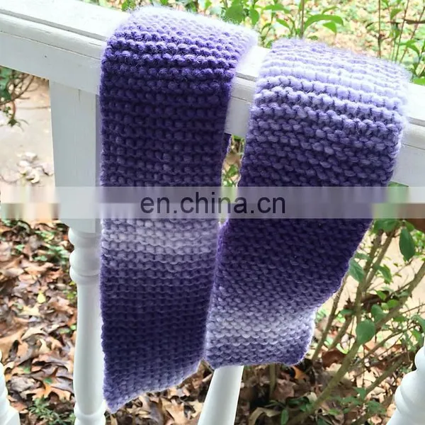 Wholesale Acrylic & Nylon Blended Medium Weight Hand Knitting Yarn for Scarves and Hats photo-6