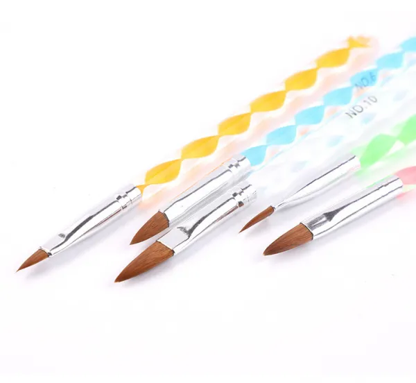 Gel Nail Brush Uv Gel Builder Painting Dotting Pen Manicure Salon Tools photo-3
