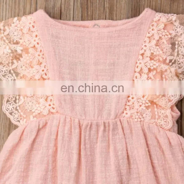 Infant Romper Comfortable Clothing Sleeveless Linen Baby Clothes photo-3