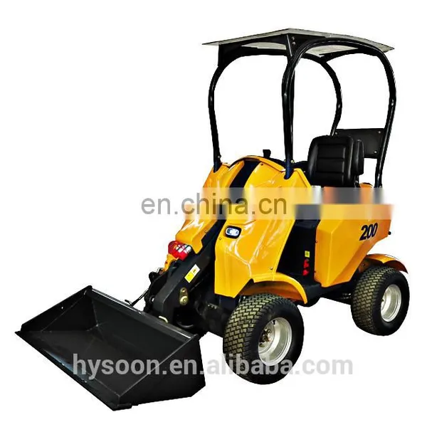 China HY200 Articulated Mini Wheel Loader Price photo-2