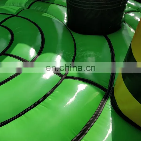 Green Inflatable Wipeout Wrecking Balls Commercial Party Events Actitivy Sports Game For Sale photo-5