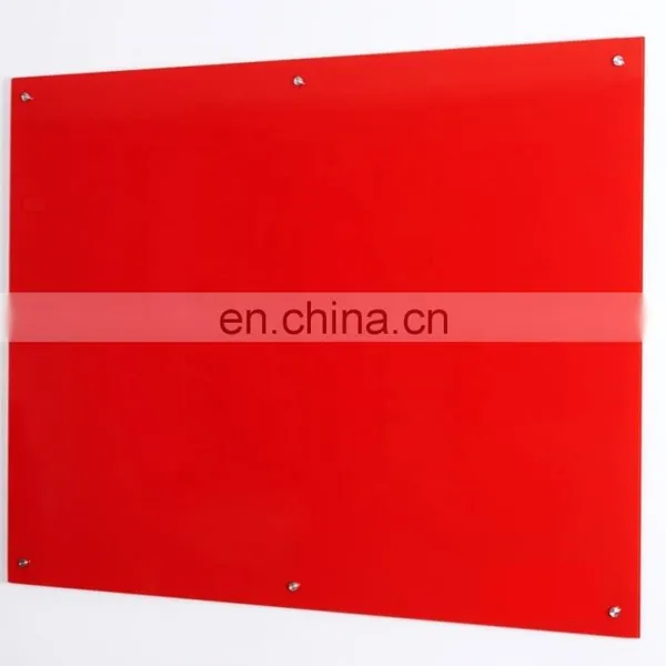 Frameless Tempered Glass Magnetic Whiteboard photo-6