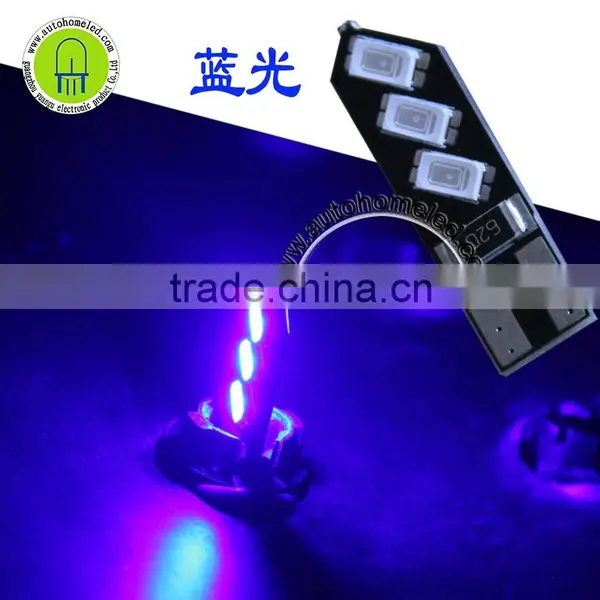 Canbus T10 168 W5W 194 6SMD 5730 for Car Interior Led White Blue Red Yellow Green Pink photo-4