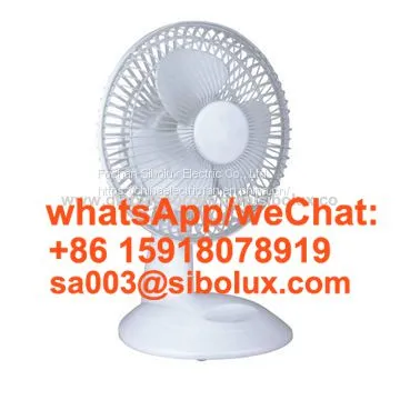 12 Inch Vintage Desk Fan With Aluminum Blades Metal Table Fan photo-2