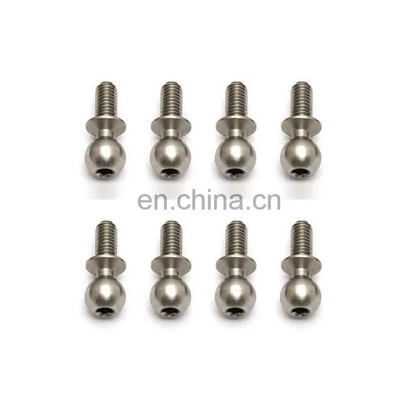 Zinc Plated Spherical Head Bolt Stud Threaded Ball Joint Rod Bolt photo-3