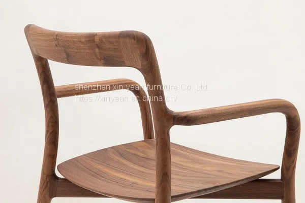 New Design Branca Chair Solid Wood Chair Solid Walnut Dining Chairs photo-2