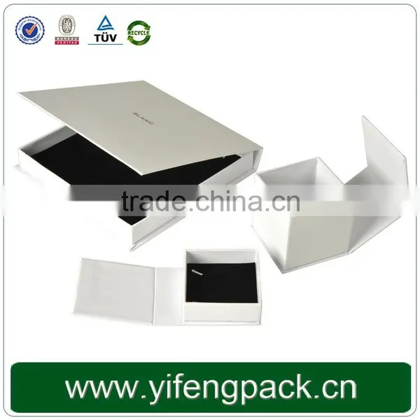 High End Cheap Custom Cardboard Paper Luxury/Ring/Necklace/Earring Jewellery Gift Packaging Box photo-2