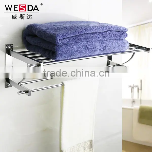Wesda Bathroom Accessories Stainless Steel Towel Rack Made in China A116 photo-2