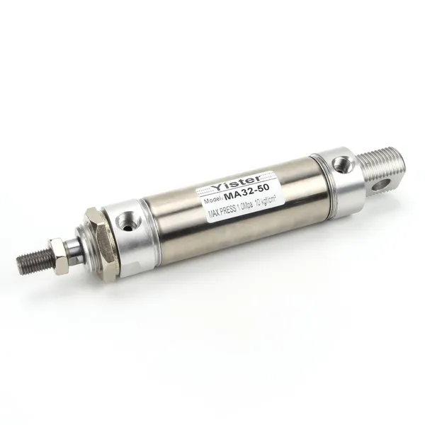 JIS MF Series MFJ25*20-4 Double Acting Mini Stainless Steel Pneumatic Air Cylinder