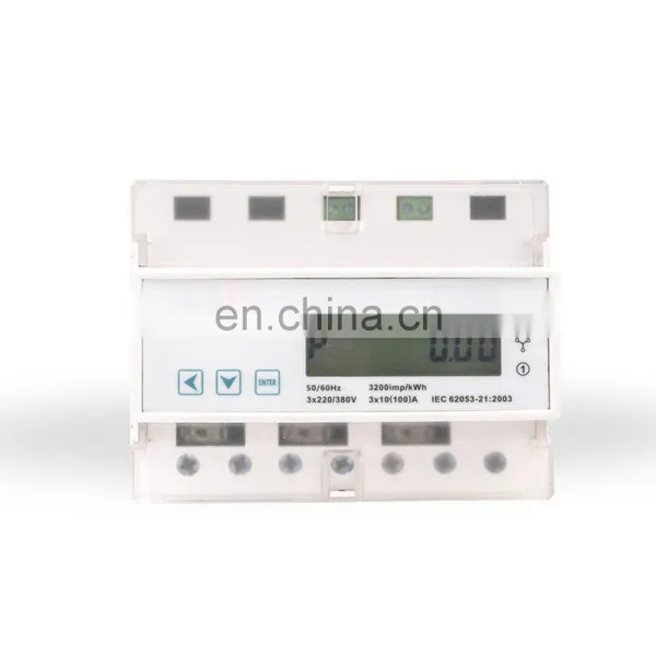 KPM33 Modbus RS485 Interface 3 Phase Din Rail Wireless Smart Energy Meter photo-3