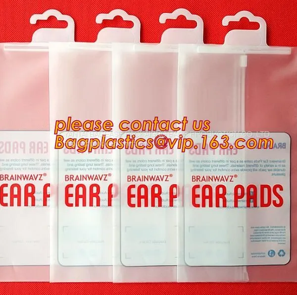 HANGER HOOK BAGS,GARMENT BOTTON CLOSURE BAGS, EVA FROST DRAWSTRING BAGS, VINYL HANGER HOOK BAG photo-3